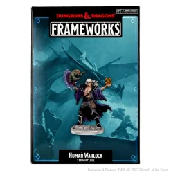 Human Male Warlock (Wave 1) Dungeons & Dragons Frameworks Figur