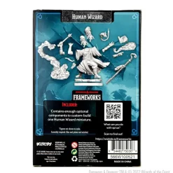 Human Male Wizard (Wave 1) Dungeons & Dragons Frameworks Figur
