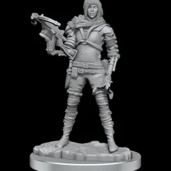 Human Rogue (Wave 20) Wizkids Deep Cuts Unpainted Miniature