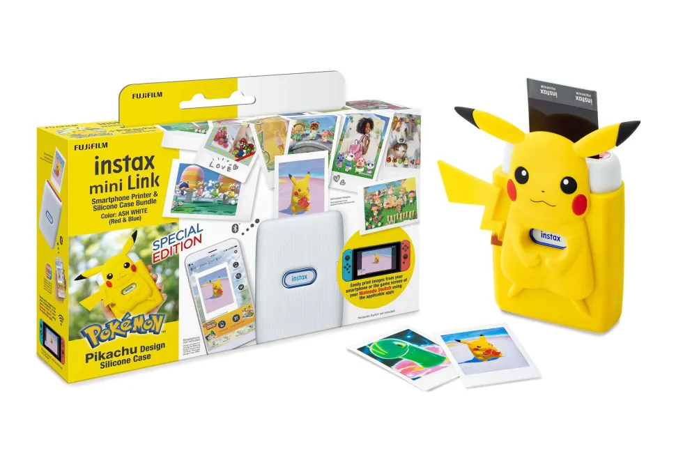 INSTAX mini Link Special Edition Pikachu Bundle