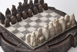 Isle of Lewis Brown Chess Set