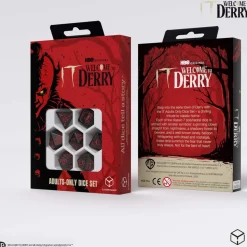 It Welcome to Derry Poly Shimmering Black /Red (7)