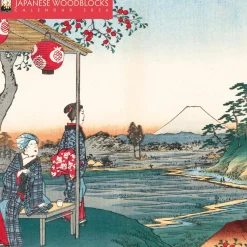 Japanese Woodblocks Mini Wall Calendar 2026 (Art Calendar)