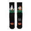Jungle Moomin Black Retro Socks (40-46)