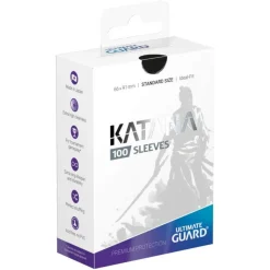 Katana Sleeves Black Standard Size (100) Kortlommer, Katana