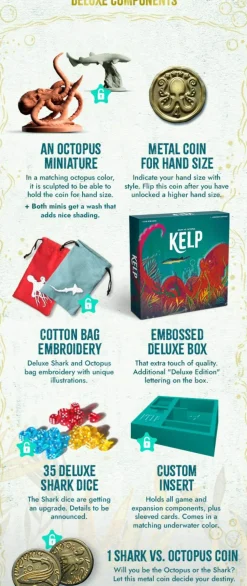 Kelp: Shark vs Octopus Deluxe Edition