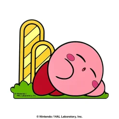 Kirby Sleeping Rubber Magnet