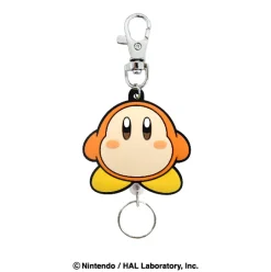 Kirby Waddle Dee Rubber Reel Keychain