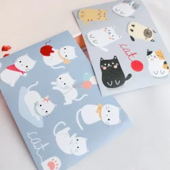 Kitties Planet Washi Paper Sheet Sticker Set (4)