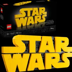 Klossebygd Star Wars logo (75407)