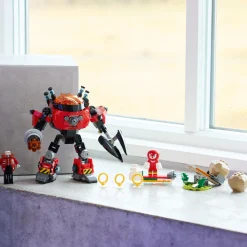 Knuckles mot Dr. Eggmans Egg Crusher-robot (77005)