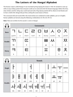 Korean K-Pop and K-Drama Language Workbook: A Complete Introduction to Korean Hangul with 108 Gridded Sheets for Handwriting Practice (Free Online Audio for Pronunciation Practice)