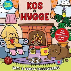 Kos og hygge - cozy & comfy fargelegging