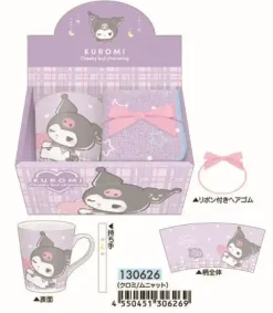 Kuromi Munyatto Mug With Towel