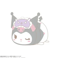 Kuromi Potekoro Plush Mascot M Size 4