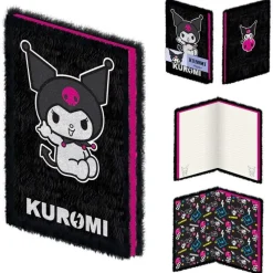 Kuromi (Rock Out) A5 Plush Notebook Casebound