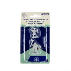 Kymal Militia Brawler & Jorenn Militia Holy Axeman (Wave 2) Critical Role Unpainted Miniatures Figur