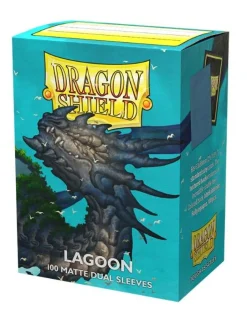 Lagoon Matte Dual Dragon Shield Sleeves (100)