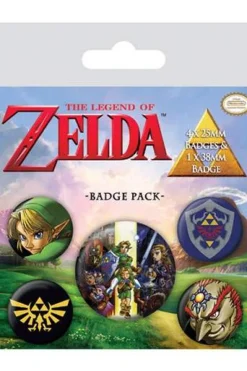 Legend of Zelda Badge Pack