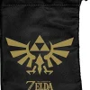 Legend of Zelda Black & Gold Logo Dice Bag Terningpose