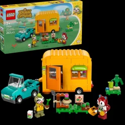 Leif med campingvogn og hagebutikk (77054)