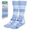Light Blue Stiped Stitch Socks (36-43)