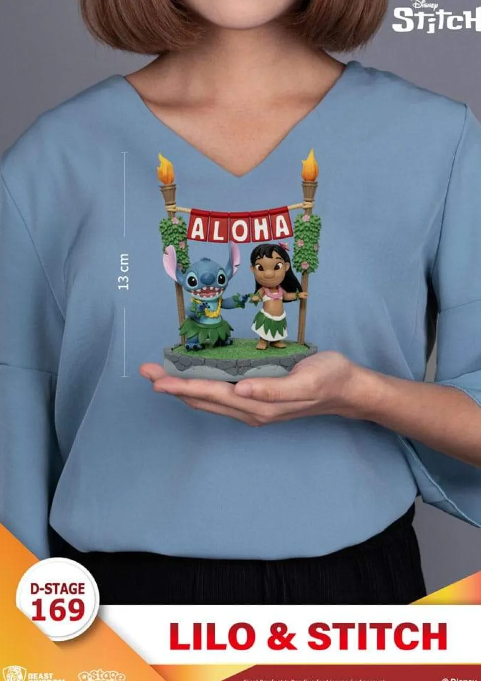 Lilo & Stitch D-Stage PVC Diorama 16 cm