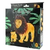 Lion and Cub 3D Crystal Puzzle