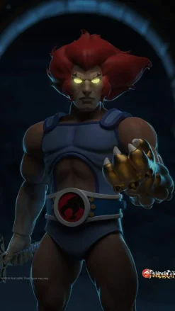 Lion-O with LED Eyes Ultimates Action Figure 18 cm