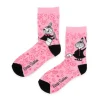 Little My Painting Pink Socks (35-42)