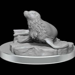 Locathah & Seal (Wave 20) Dungeons & Dragons Nolzurs Marvelous Unpainted Miniature