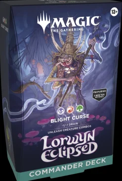 Lorwyn Eclipsed Blight Curse Commander Deck
