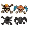 Luffy & Buggy Pins Set of 2