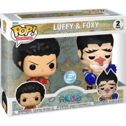 Luffy & Foxy POP! Animation Vinyl Figure 2-Pack