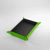 Magnetic Dice Tray Rect Black/Green Terningbrett