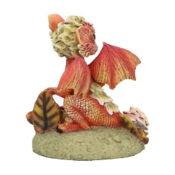 Marigold Flower Dragon Ornament 11 cm