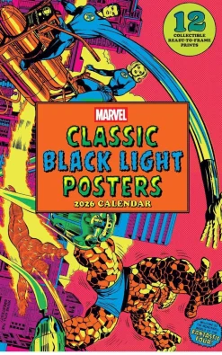 Marvel Classic Black Light 2026 Poster Cal