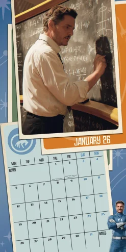 Marvel Fantastic Four Movie 2026 Cal.