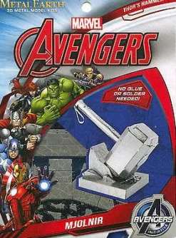 Marvel Thor's Hammer 3D Metal Model Kit