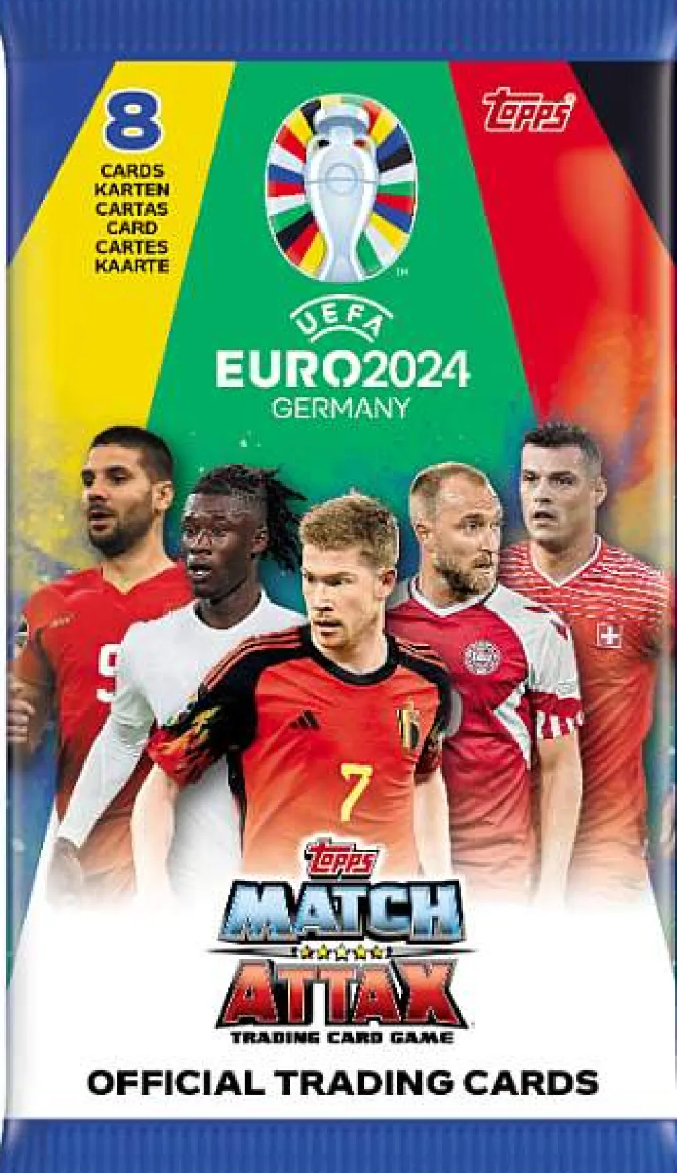 Match Attax 2024 UEFA Euro Booster Pack Fotball Kort
