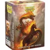 Matte Dual Art Fire Horse 2026 Standard Size Dragon Shield Sleeves (100)