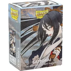 Matte Dual Art Samurai Standard Size Dragon Shield Sleeves (100)