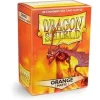 Matte Orange Standard Size Dragon Shield Sleeves (100)