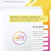 Matte Sleeves Mini American (50)