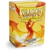Matte Yellow Standard Size Dragon Shield Sleeves (100)