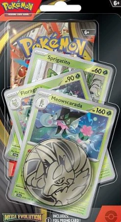 Mega Evolution Meowscarada 1P Premium Checklane Pack