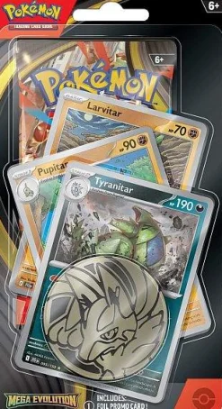 Mega Evolution Tyranitar 1P Premium Checklane Pack