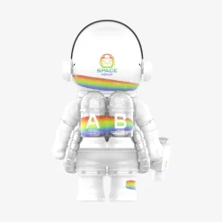 Mega Space Molly 400% Rainbow Figure 30 cm