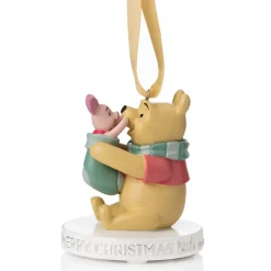 Merry Christmas Winnie & Piglet 3D Hanging Decoration