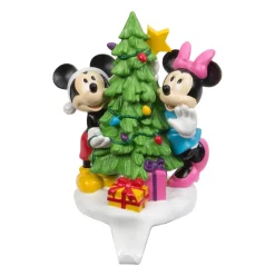 Mickey & Minnie Stocking Mantle Piece Hanger